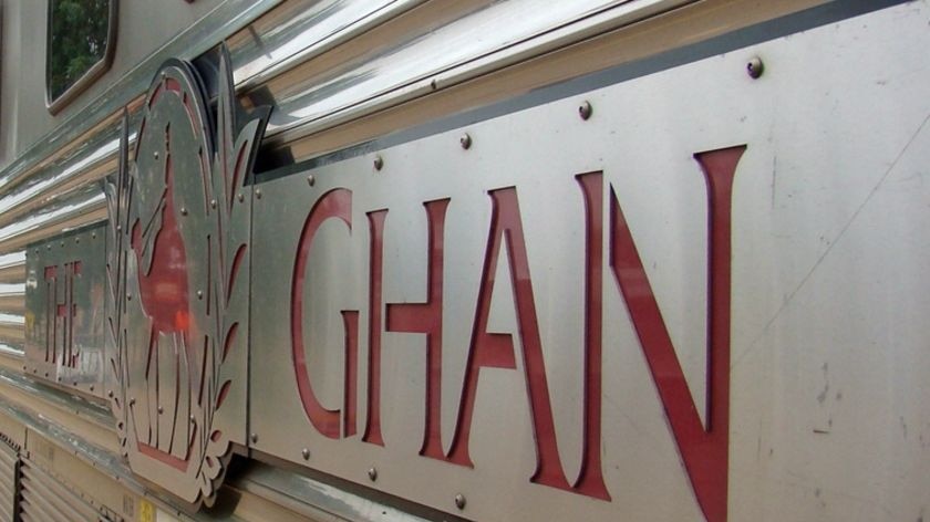 Ghan journey on track to remember war effort.