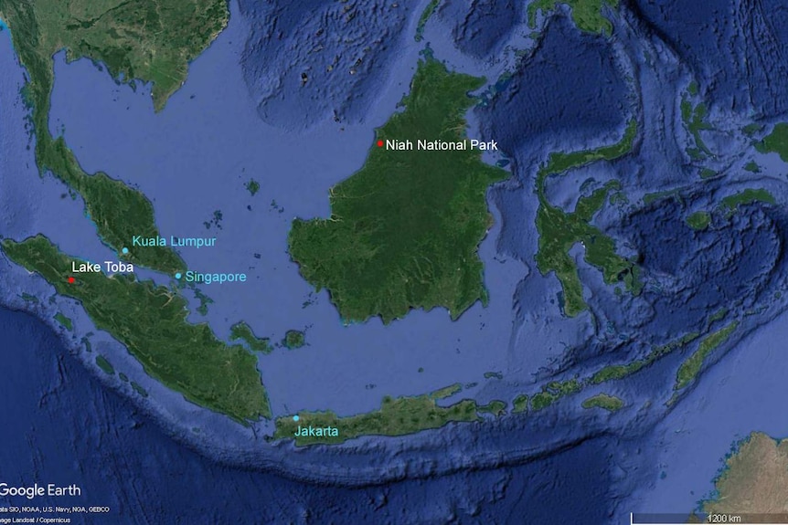 Map of Southeast Asia