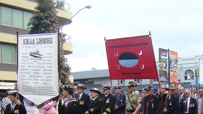 Lismore ANZAC Day march