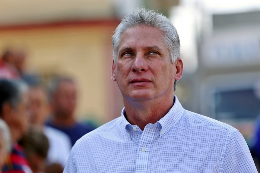 Miguel Diaz-Canel.