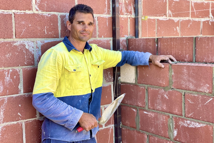 Bricklayer Adam Ciccarone 