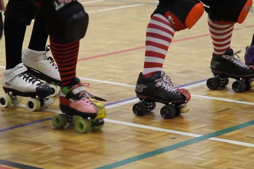 Roller derby in north west WA.