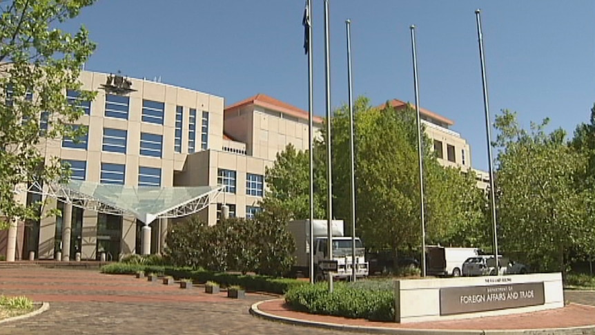 The Federal Department of Foreign Affairs and Trade (DFAT) in the R G Casey Building in Canberra.