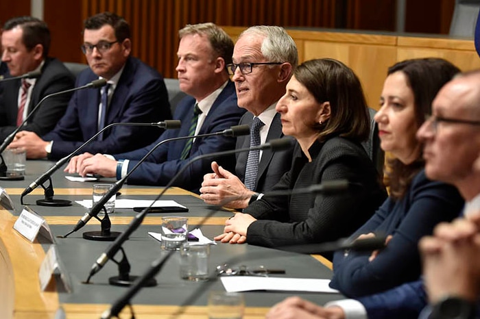 State and territory leaders meet for COAG 2018.