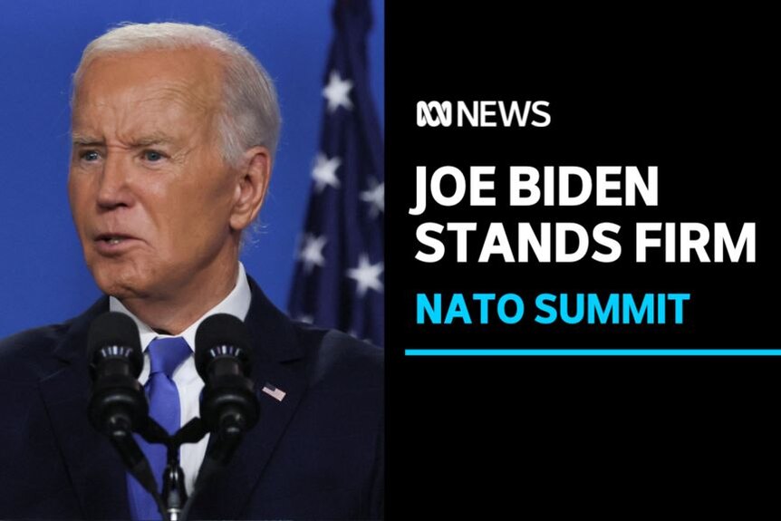 Joe Biden Stands Firm, NATO Summit: Joe Biden speaks during a media conference.