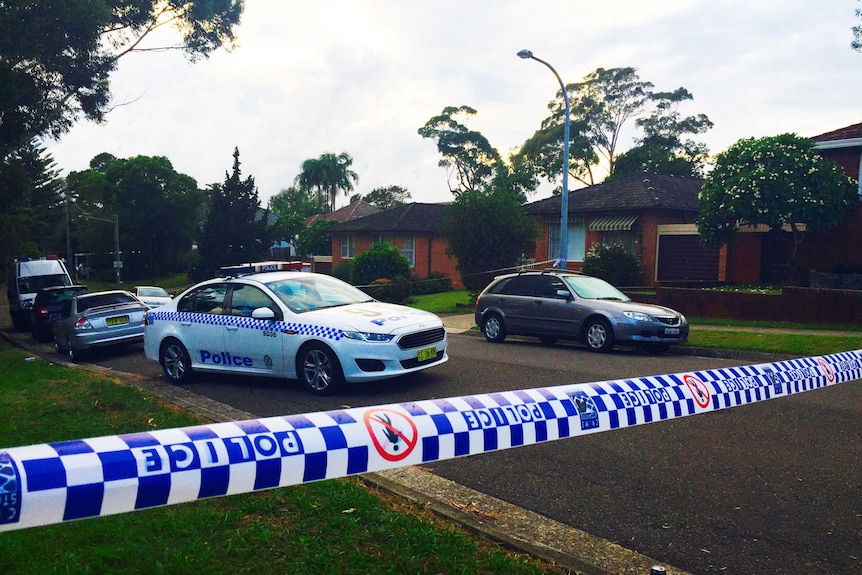 Scene of the stabbing death of woman at Valda Street in Bexley