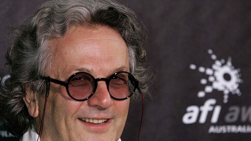 Film-maker George Miller arrives at the 2007 AFI Awards dinner