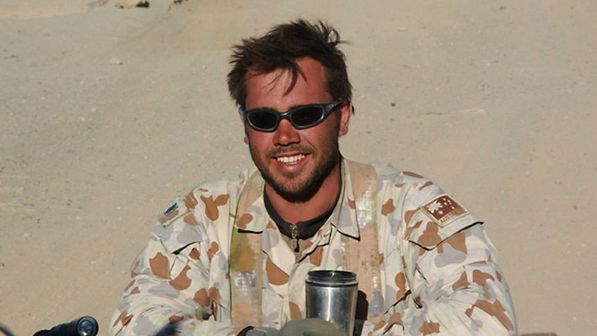 Sergeant Matthew Locke in Afghanistan