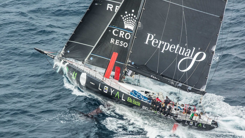 Supermaxi Perpetual Loyal on day two of the Sydney To Hobart