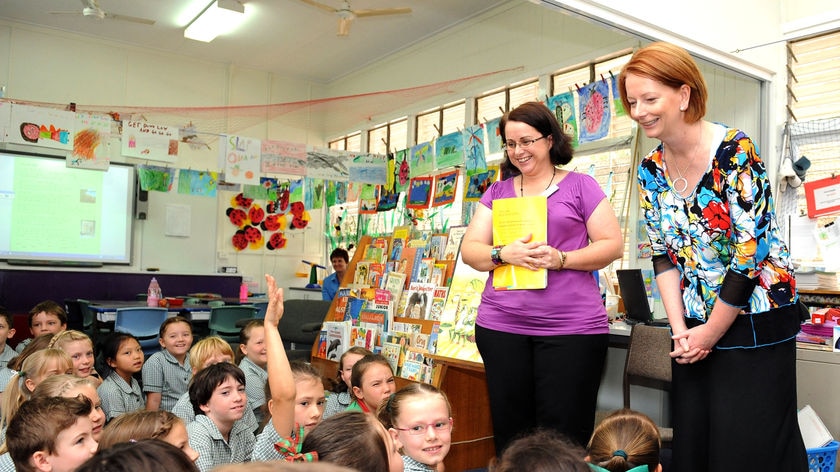 Federal Education Minister Julia Gillard