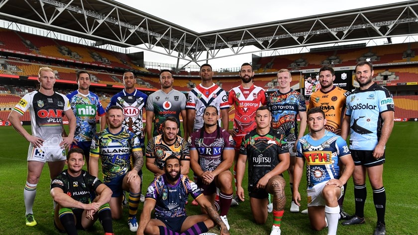Indigenous inspired jerseys for NRL players.