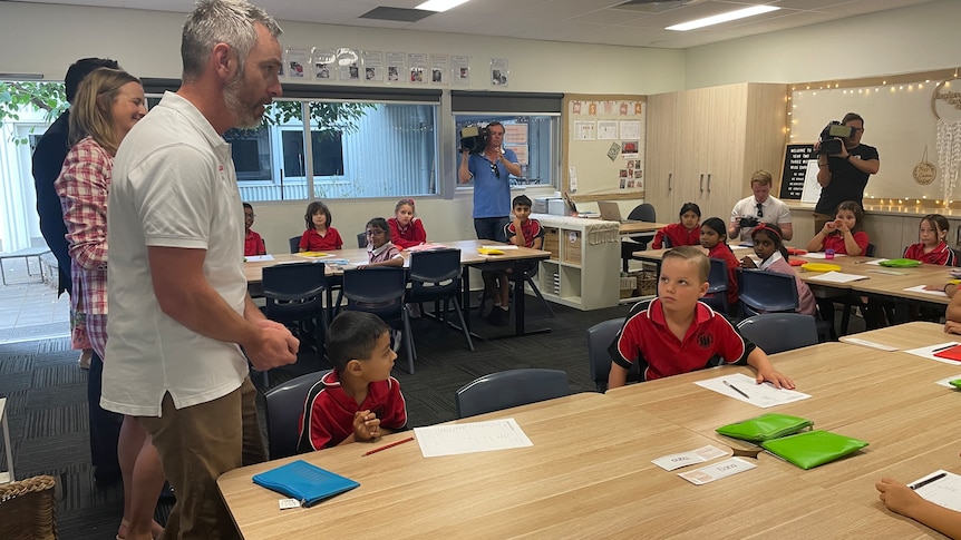 Richmond Primary School's autism inclusion teacher Rob Oien.