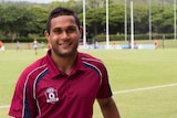 Head coach of the Queensland Indigenous team Peter Yagmore