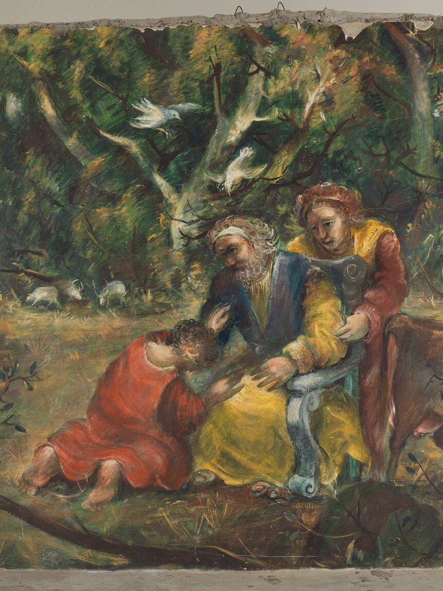 The prodigal son 1948–49, from the Harkaway mural