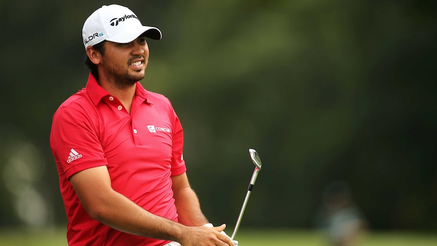 Jason Day in action at Barclays