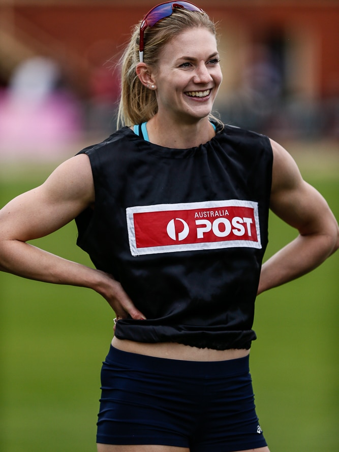 Melissa Breen at the 2014 Stawell Gift