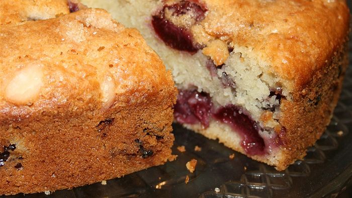 Cherry Macadamia Cake Abc News