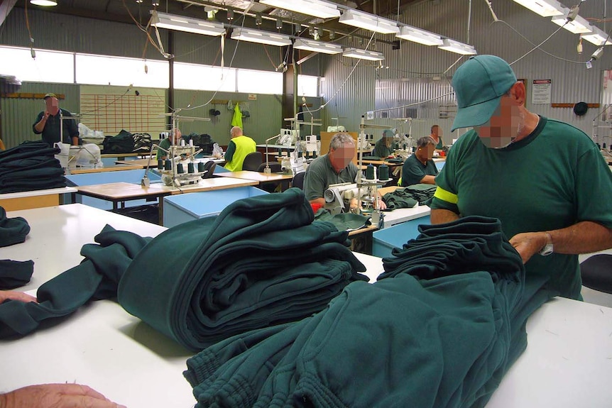 Prisoners in the Cessnock jail textiles unit will be making inmate uniforms.