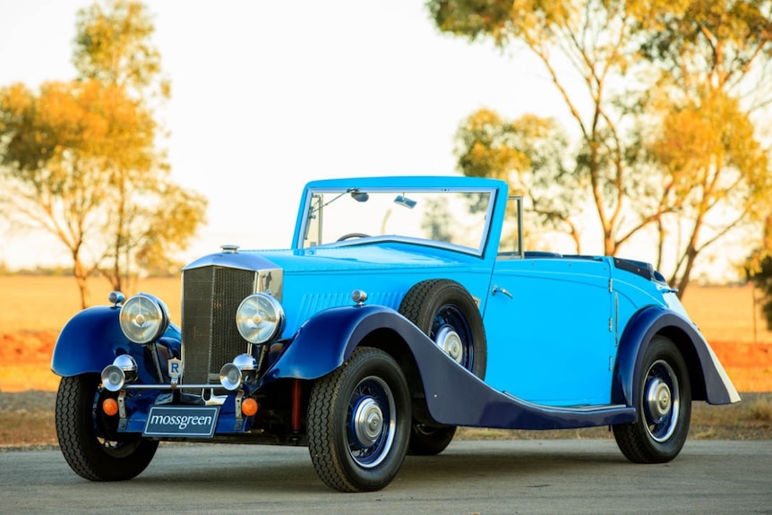 1935 Railton vehicle from the Clem Smith collection.