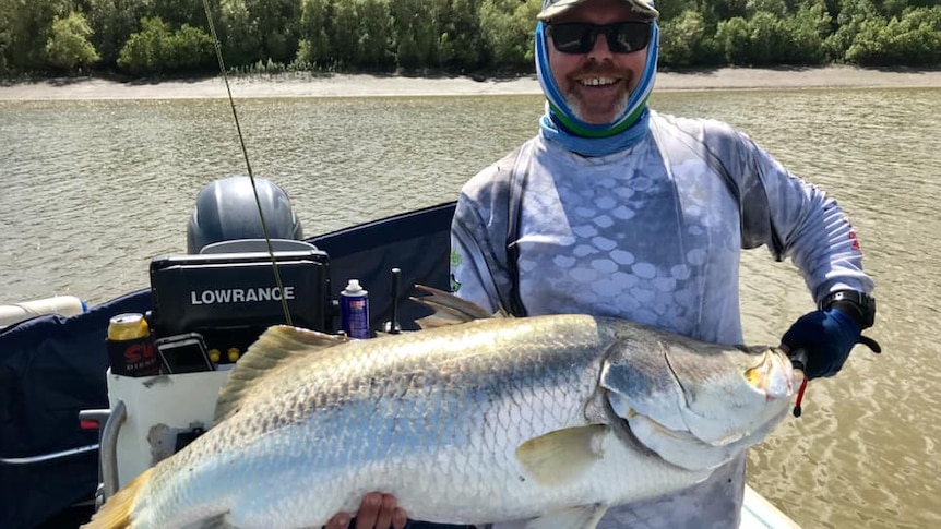 One happy Territorian with a sizable barramundi