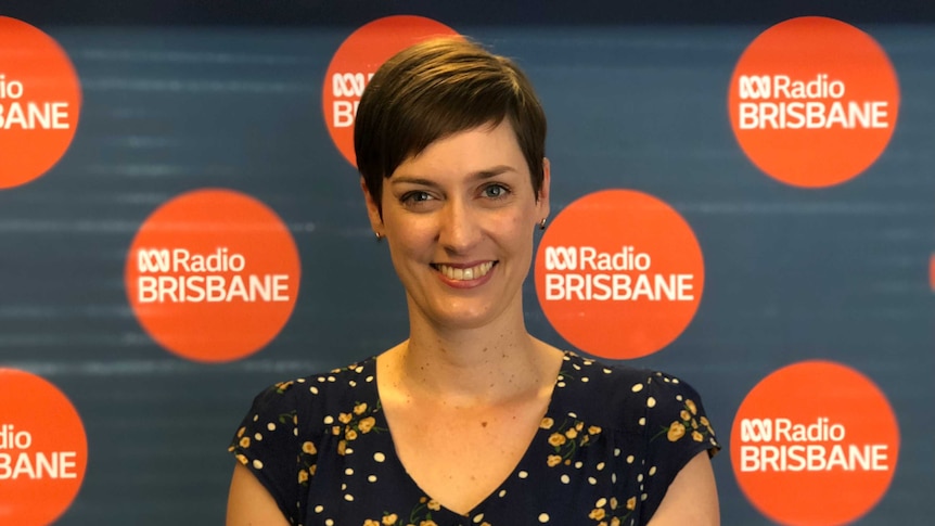 House detective Marrianne Taylor in the ABC Radio Brisbane Studios