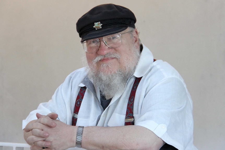 Author, screenwriter and television producer, George R R Martin.