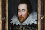 Portrait of William Shakespeare in his forties.