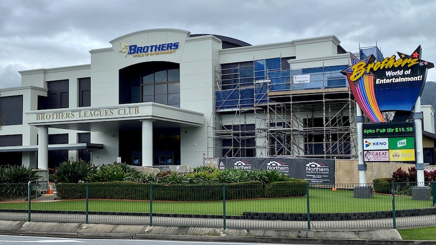 Exterior of the Brothers Leagues Club Cairns