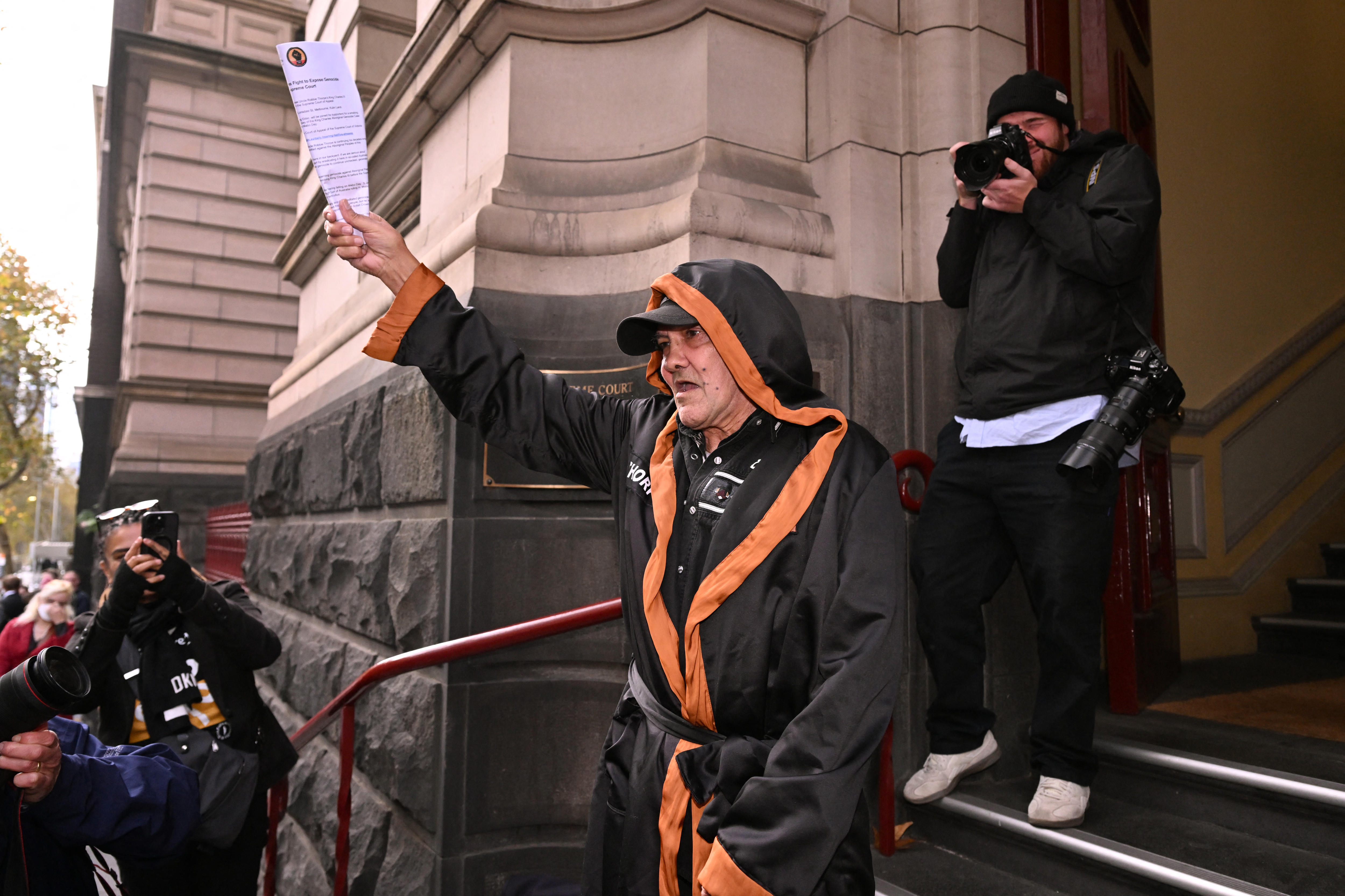 Elder loses bid to appeal ruling on genocide against King Charles - ABC News & Headlines – Australian Broadcasting Corporation