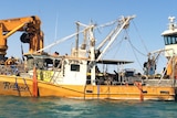 Sunken prawn trawler Returner