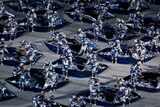 Silver costumes at Rio Olympics opening ceremony