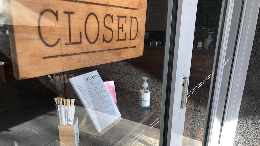 Closed cafe