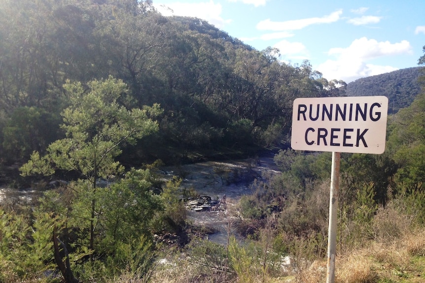 Creeks are running high in East Gippsland's high country.