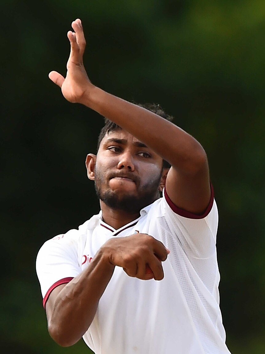 West Indies leg spinner Devendra Bishoo