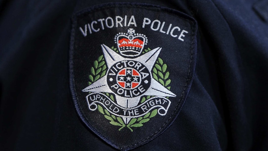 Victoria Police badge.
