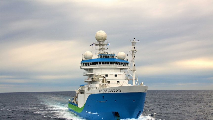 CSIRO research vessel Investigator.