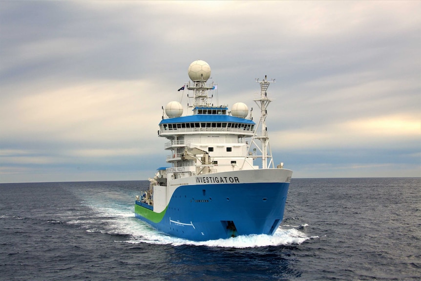 CSIRO research vessel Investigator.