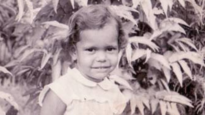 Marie Munkara, aged two and a half.