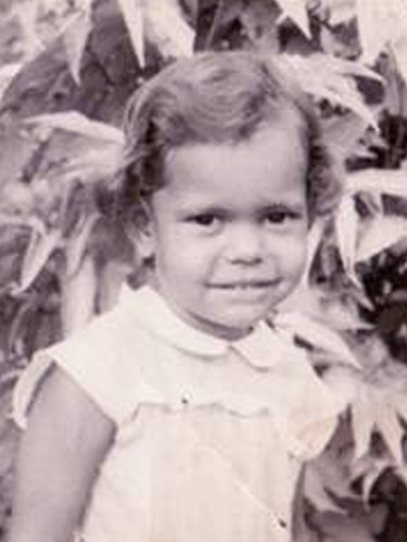 Marie Munkara, aged two and a half.