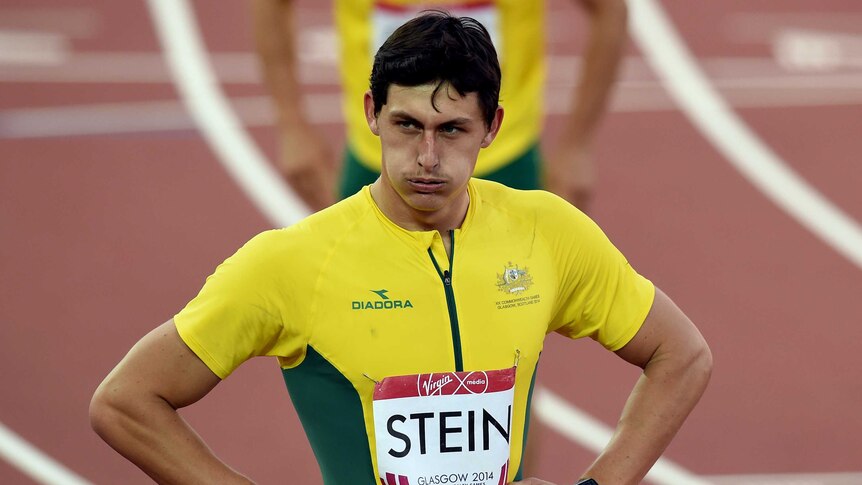 Career switch ... Jake Stein competing at the 2014 Commonwealth Games