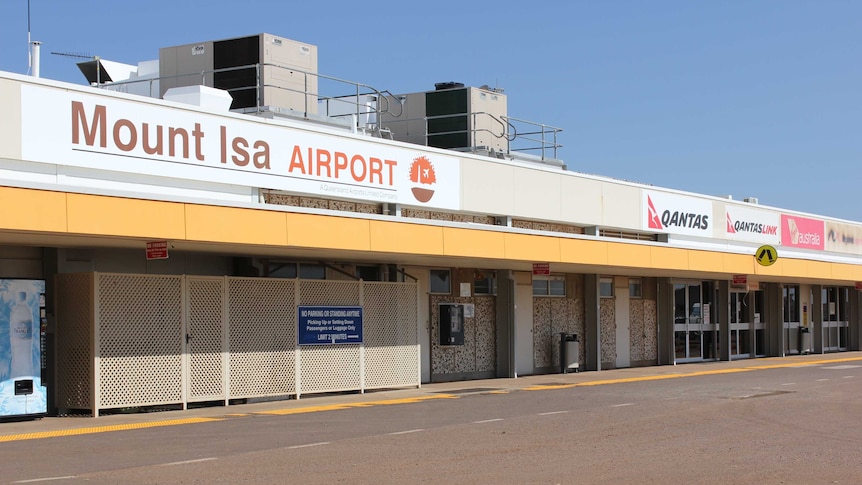 Entrance to Mount Isa Airport building