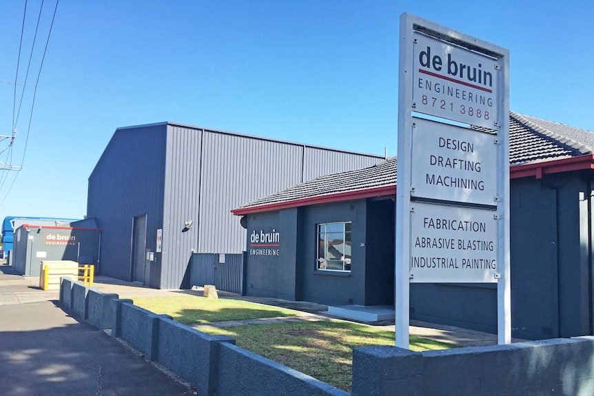 de Bruin Engineering premises at Mt Gambier