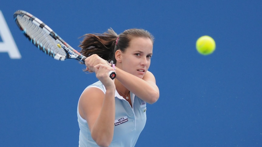 Three-set loss ... Jarmila Gajdosova (File photo, Getty Images)
