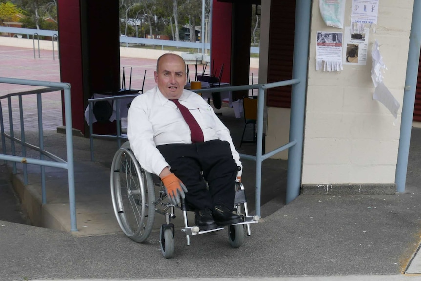 People with Disability Australia president Craig Wallace