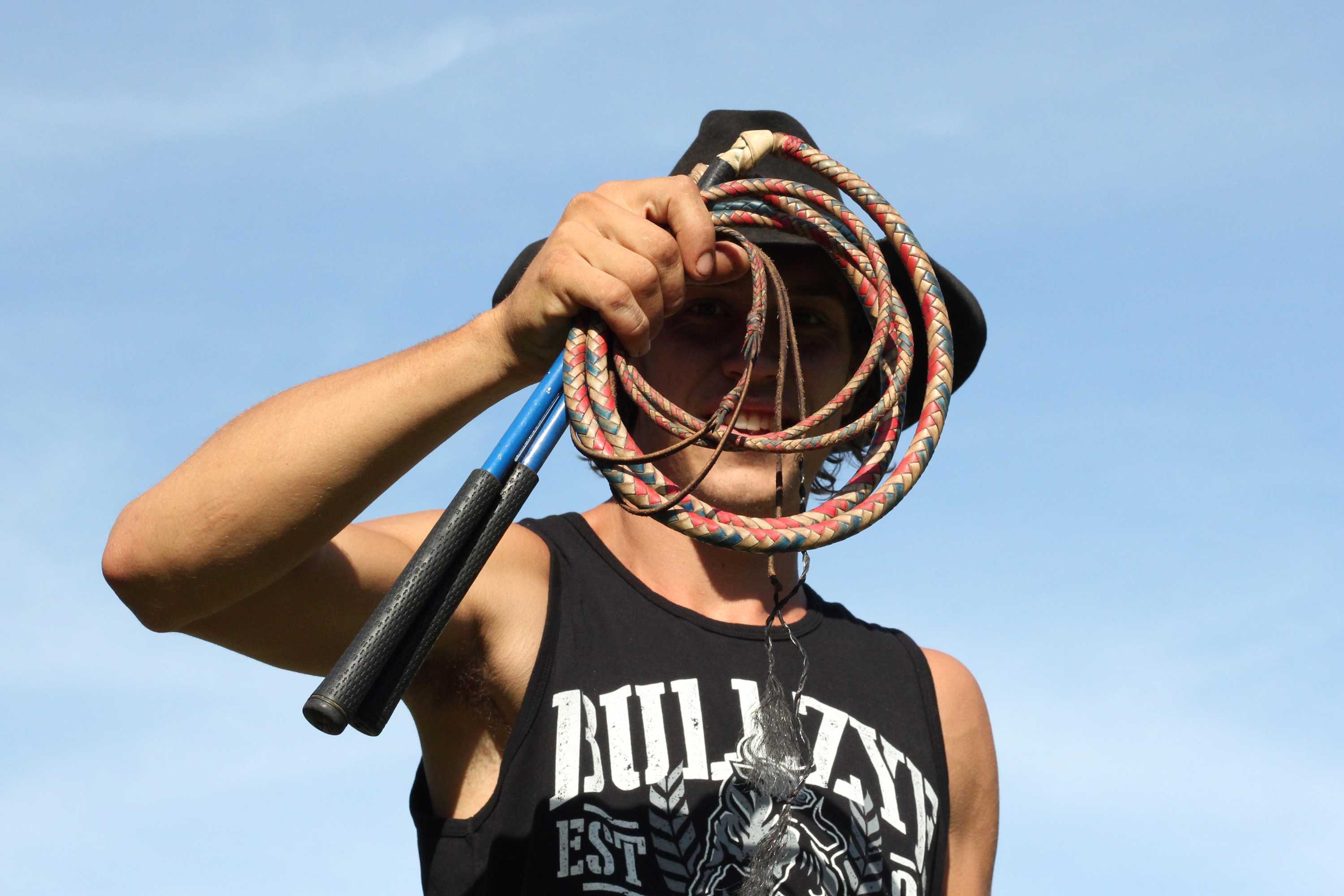 Whip cracker from Northern Territory country town claims world record