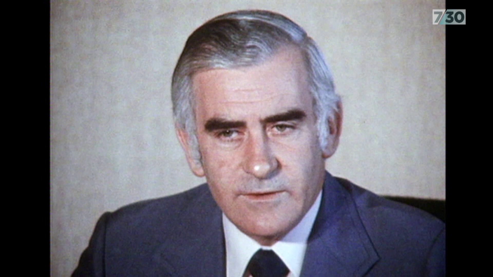 Archival video of Billy Sneddon.