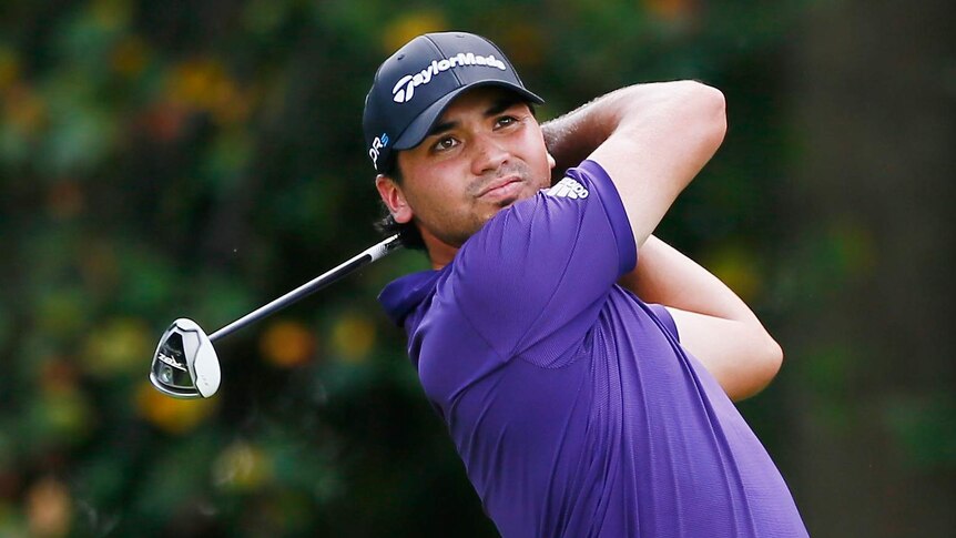 Jason Day tees off at the Tour Championship