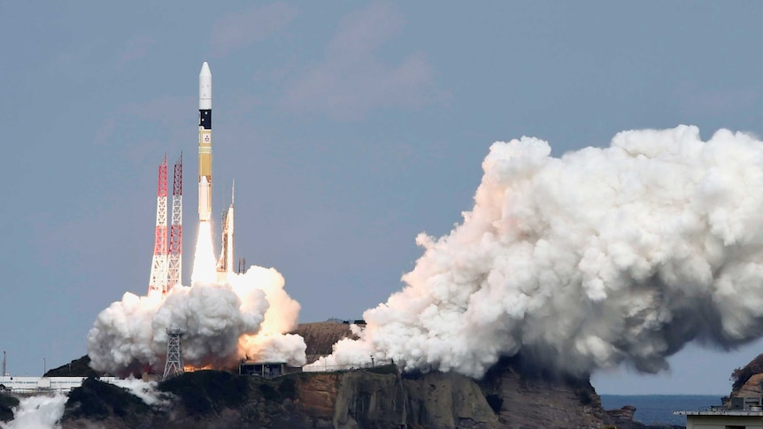 Japan launches rocket carrying asteroid probe Hayabusa 2