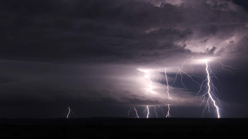 Thunderstorm near Millmerran