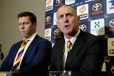 Walsh introduced as Crows coach